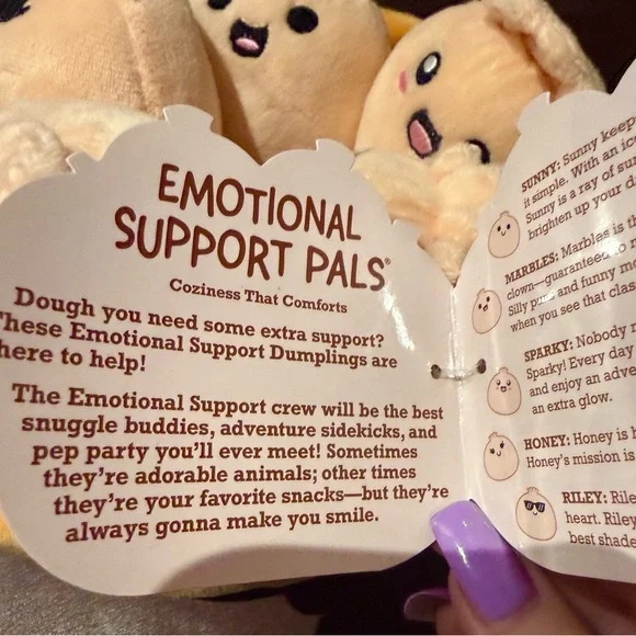Emotional Support Dumplings - Plush Set - Picture 5 of 7